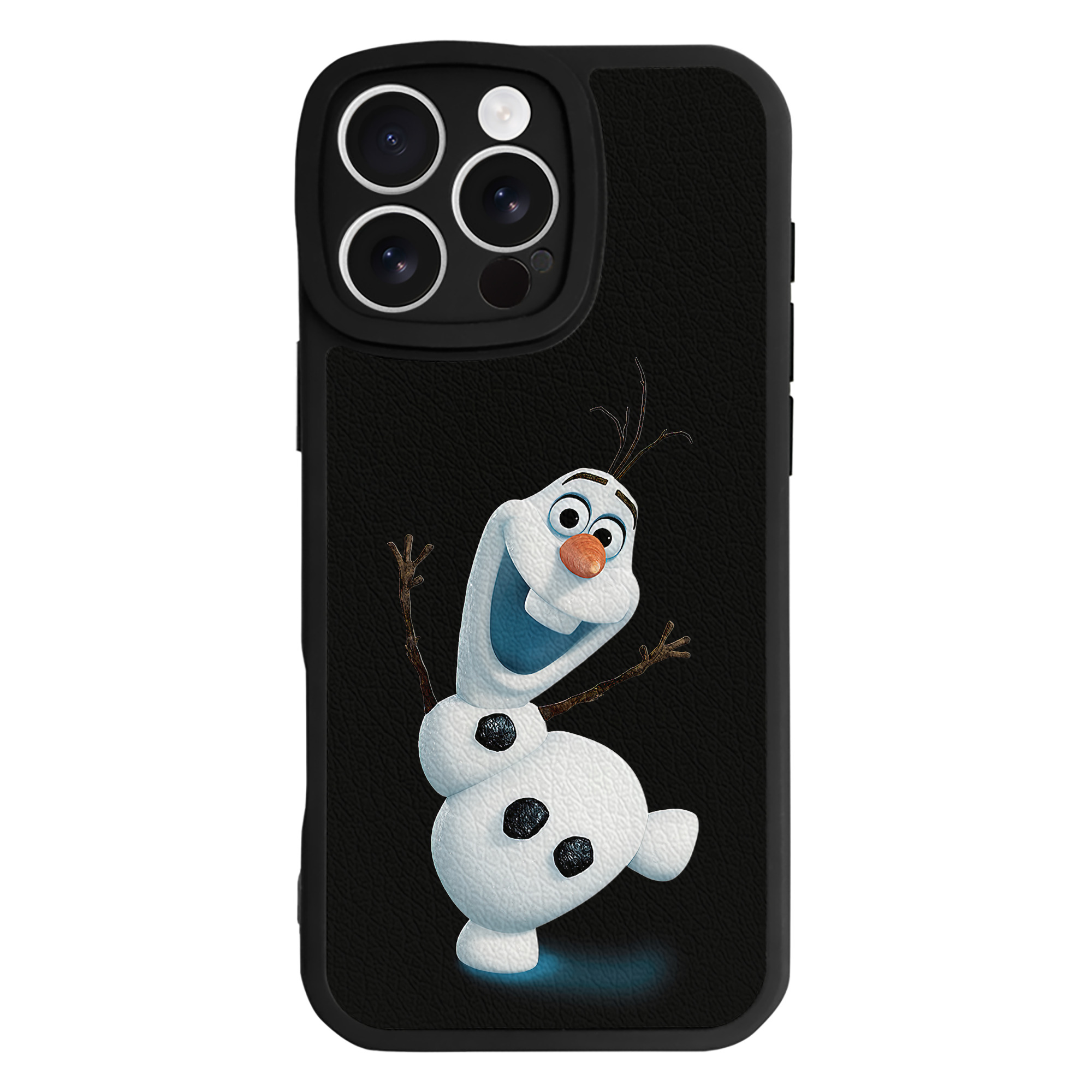 （画像用） アナと雪の女王 アンナ エルサ Frozen Anna Elsa 【iPhone 16シリーズ対応】シリコンスマホケース（レザー調） 材質：シリコン